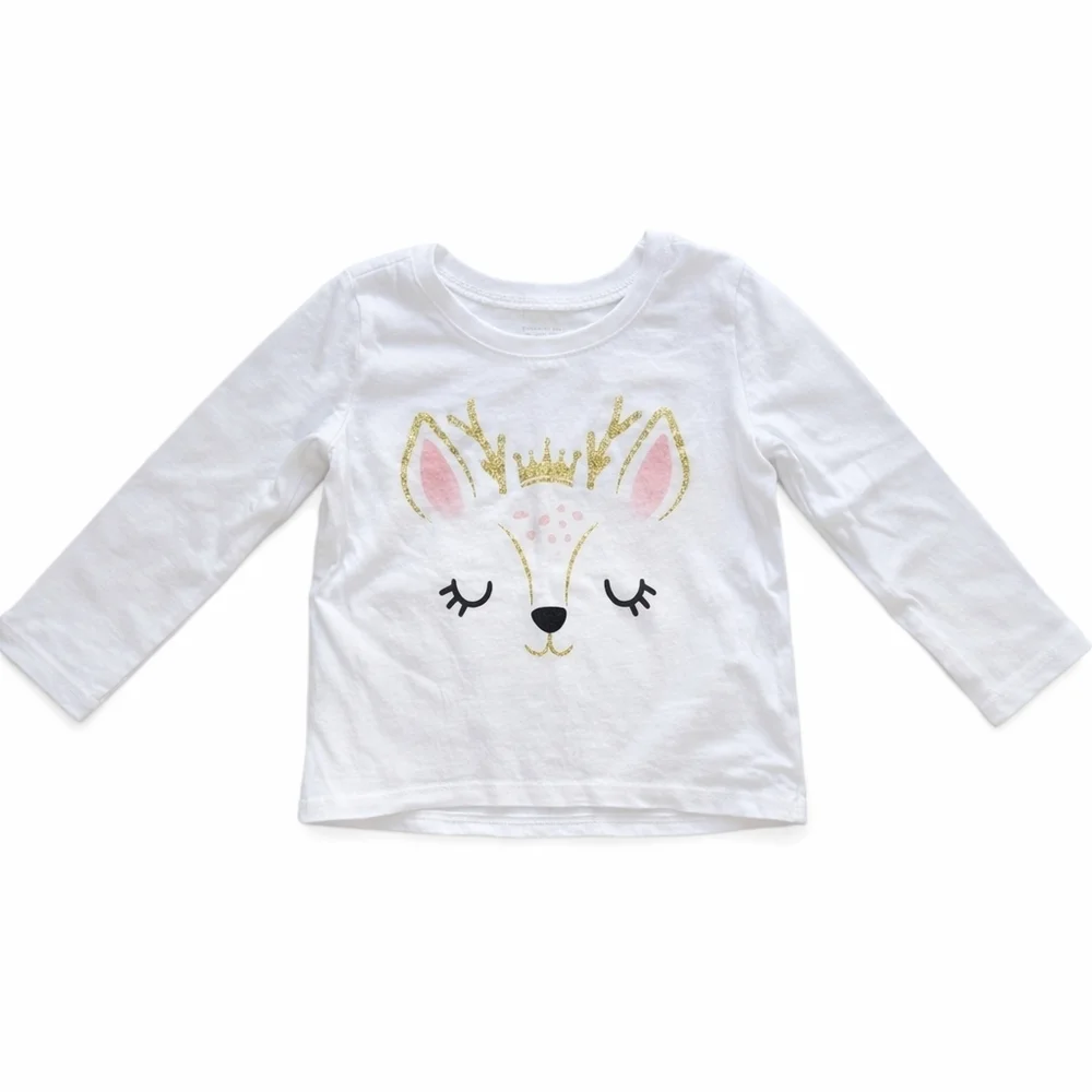 The Children’s Place Toddler Girl Christmas Shirt Bundle 18–24 Months